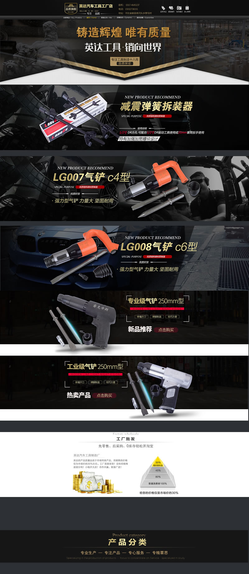 汽車工具配件工業五金阿里巴巴裝修模板