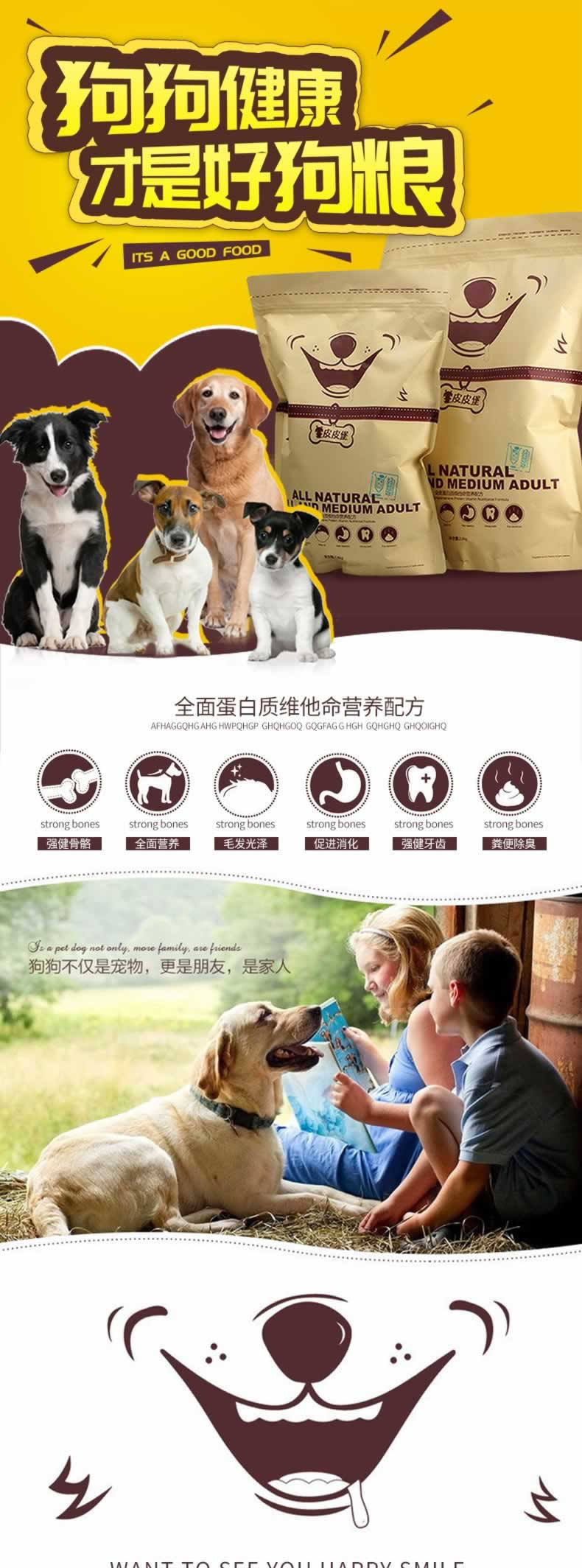 營養狗糧寵物食品詳情